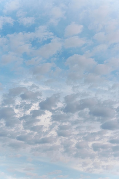 무료 사진 흰 구름의 다른 모양