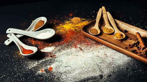 Different spices