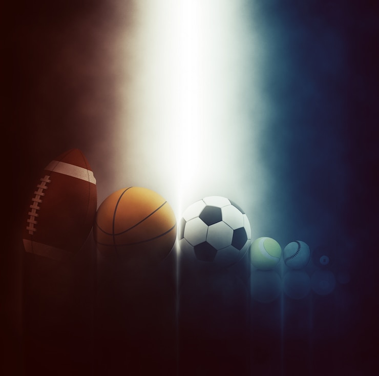 無料Photo 異なるスポーツボール