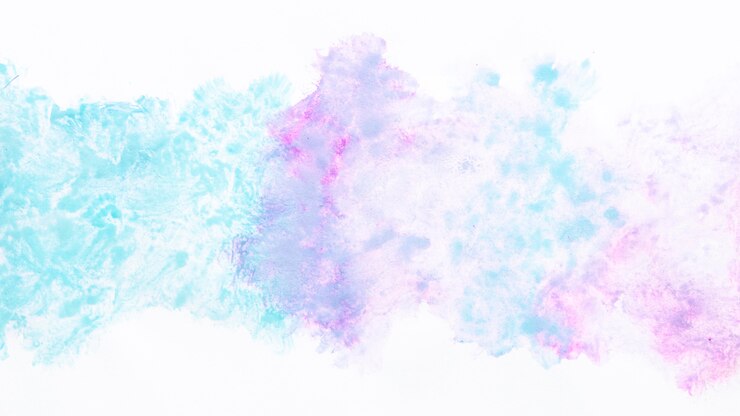 Free Photo diffuse cold watercolor patterns