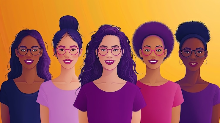 Free Photo digital art  8m women strike  movement
