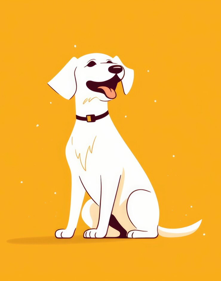 Free Photo digital art cute dog