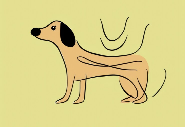 Free Photo digital art cute dog