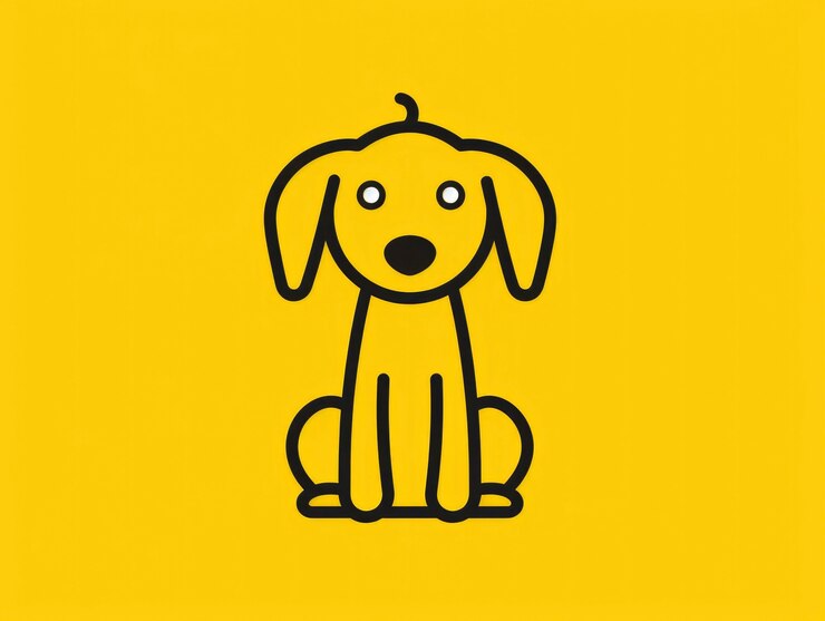 Free Photo digital art  cute dog