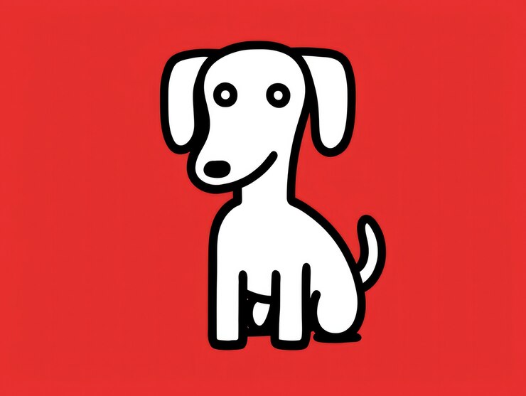 Free Photo digital art cute dog