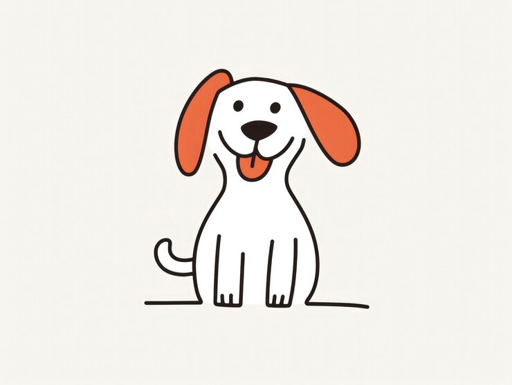 Free Photo digital art cute dog