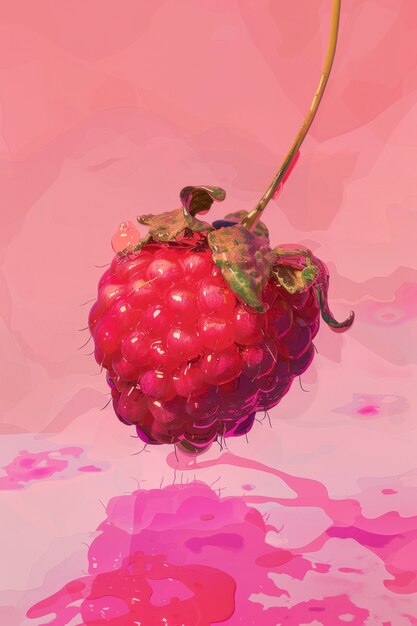 digital art fruit illustration