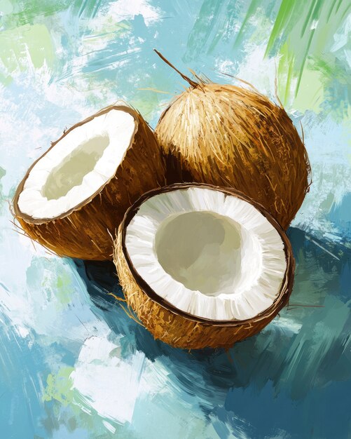 digital art fruit illustration