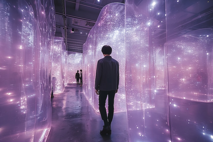 무료 Photo 디지털 예술 몰입 전시회