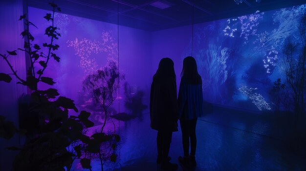 Digital art inmersive exhibition