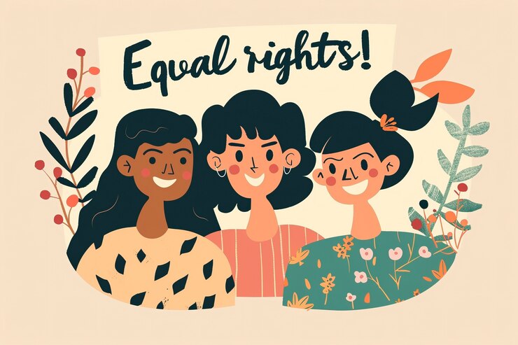 Free Photo digital art for international women's day celebration and women's rights