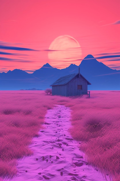 Free photo digital art isolated house