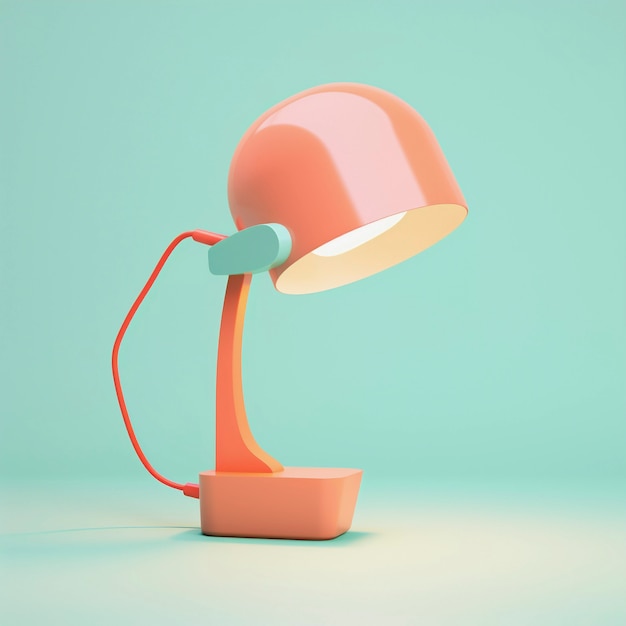 Digital art light lamp design