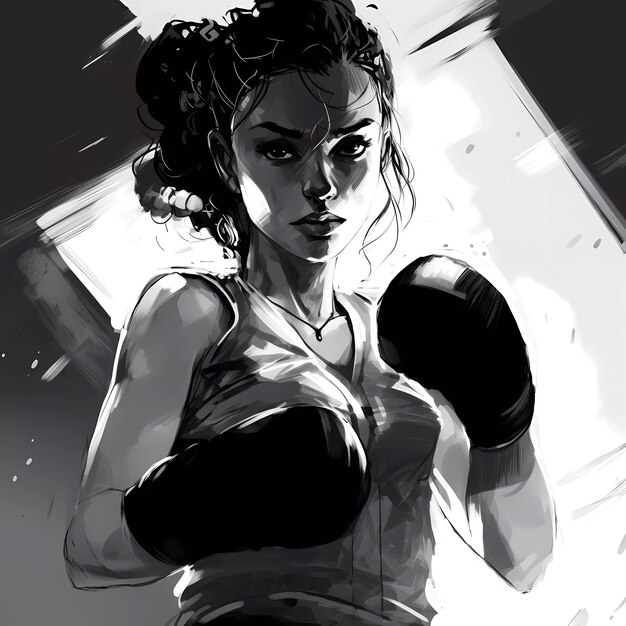 Digital art style  boxing day celebration