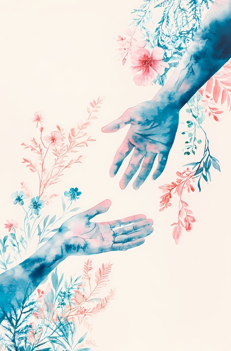 Free Photo digital art style illustration for breast cancer awareness month
