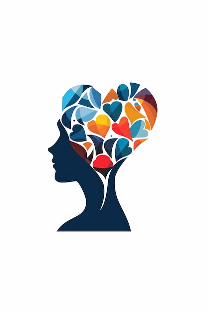 digital art style illustration for mental health day awareness