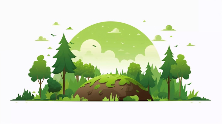 Free Photo digital art with planet earth