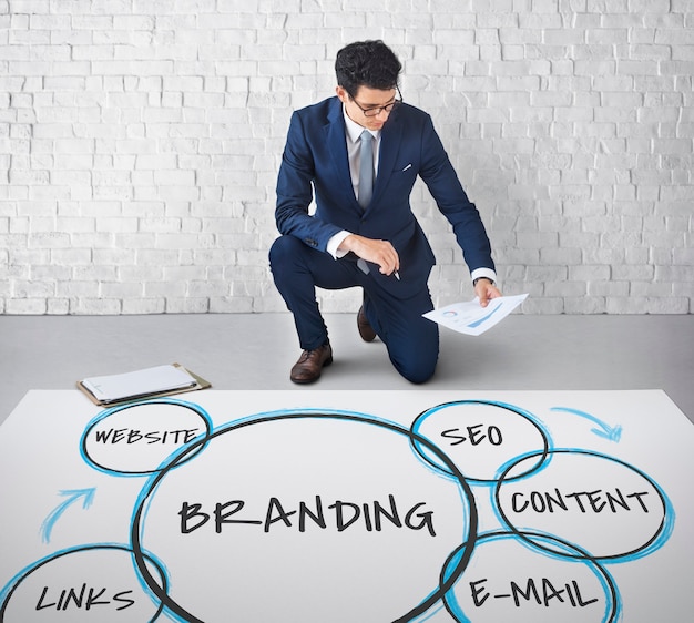 Free Photo digital marketing branding loyalty graphics