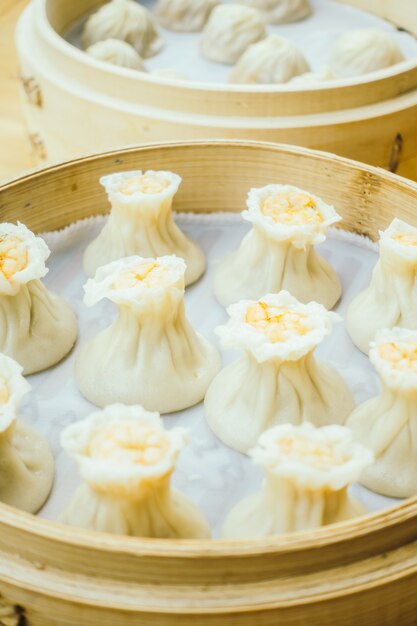 Foto gratuita gnocco dim sum