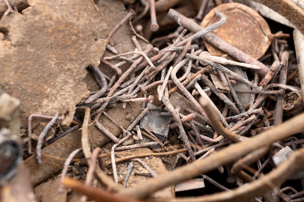 Dirty dumped objects arrangement