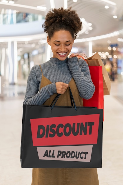 Discount for shopping season with sale