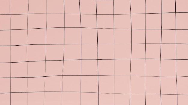 Искаженная сетка на тускло-розовых обоях