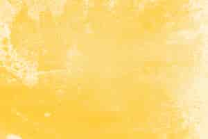 Free photo distressed yellow wall texture background