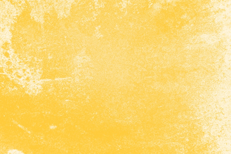 Free Photo distressed yellow wall texture background