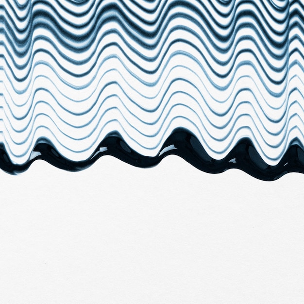 Сделай сам помахал текстурированным фоном границы в сине-белом экспериментальном абстрактном искусстве