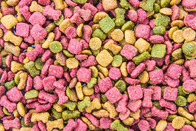 dog closeup red nutrition food