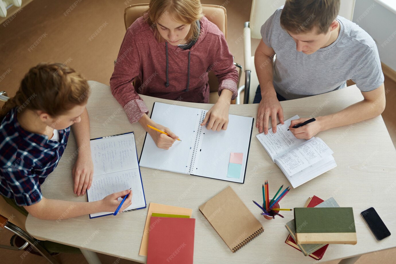 Student leading