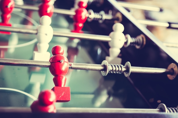 Dolls of a table football