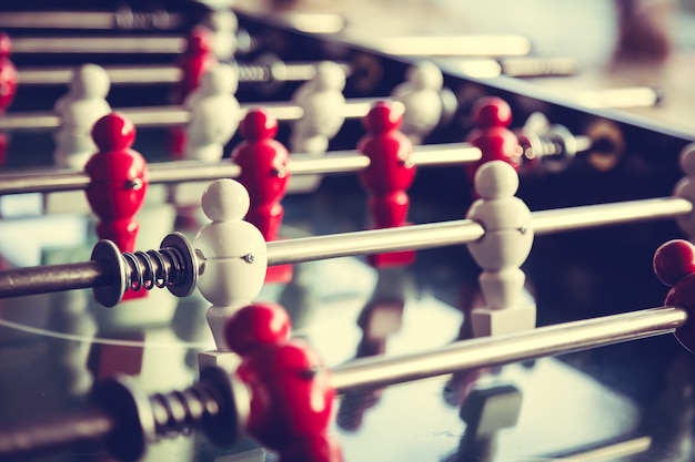 Dolls of a table football