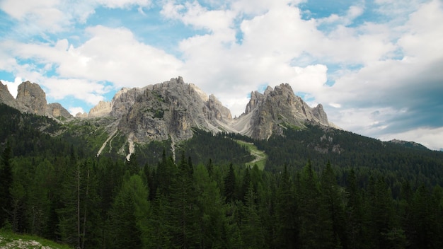 Foto gratuita alpi dolomitiche in italia