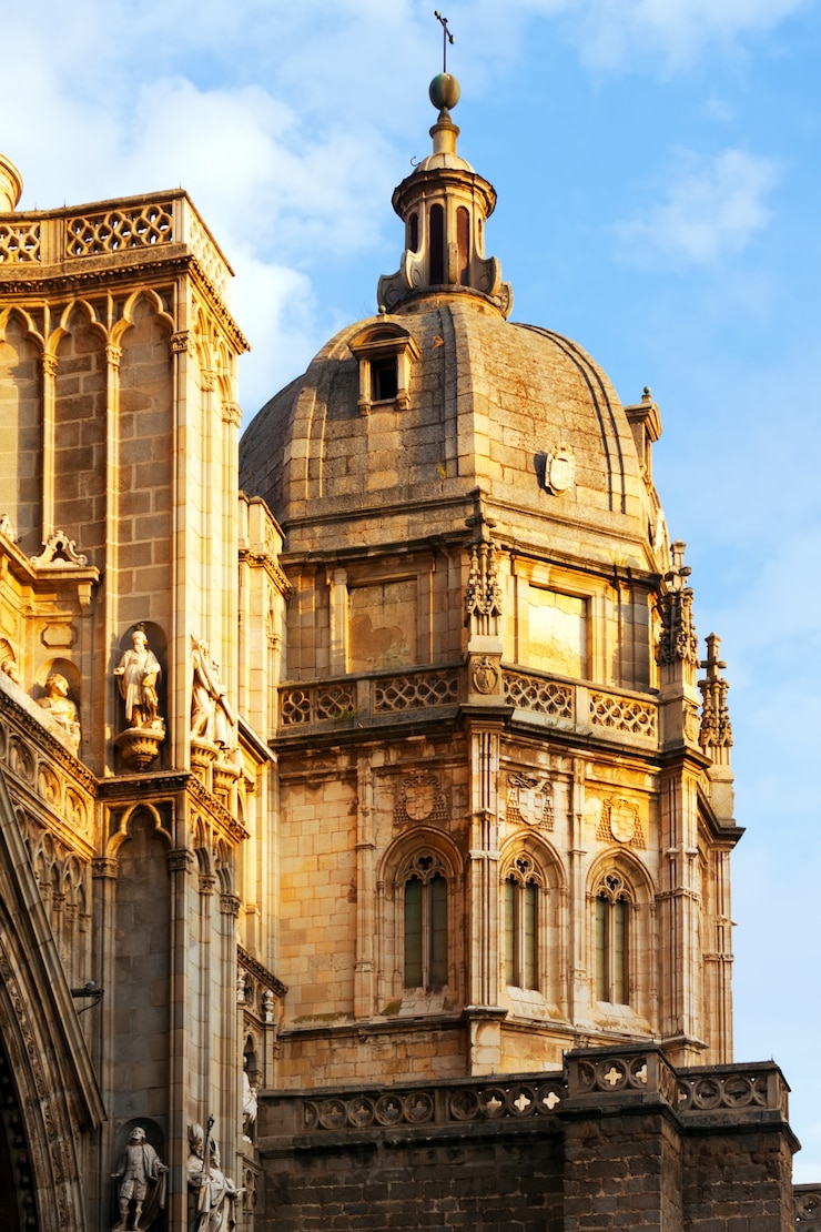 Free Photo dome of toledo cathedral