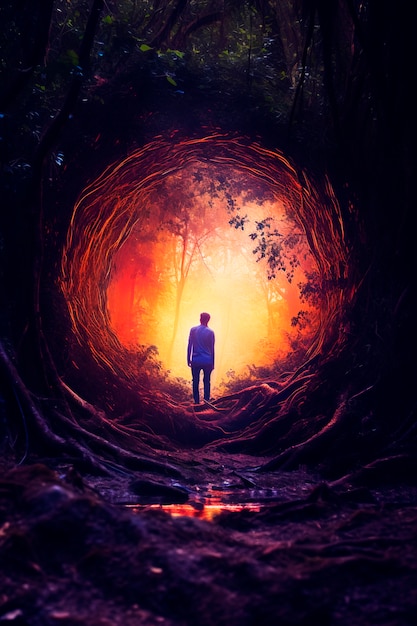 door leading to magical world
