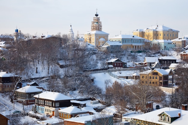 Бесплатное фото Вниз по городу владимир