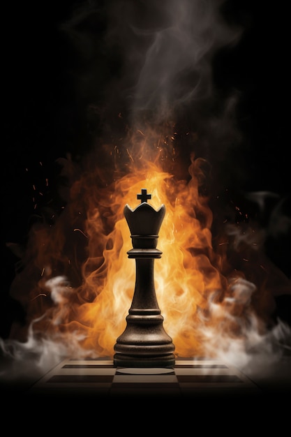 Dramatic chess piece