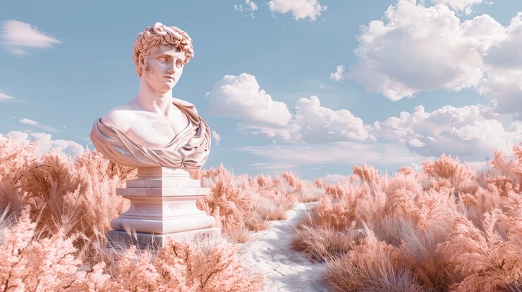Free Photo dreamy aesthetic and color of the year tones nature landscape