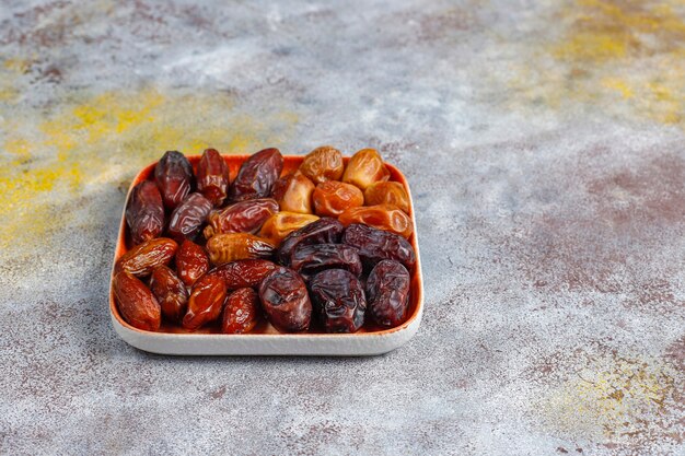 dried dates or kurma.