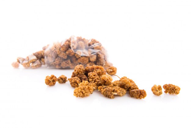 Dried white mulberries