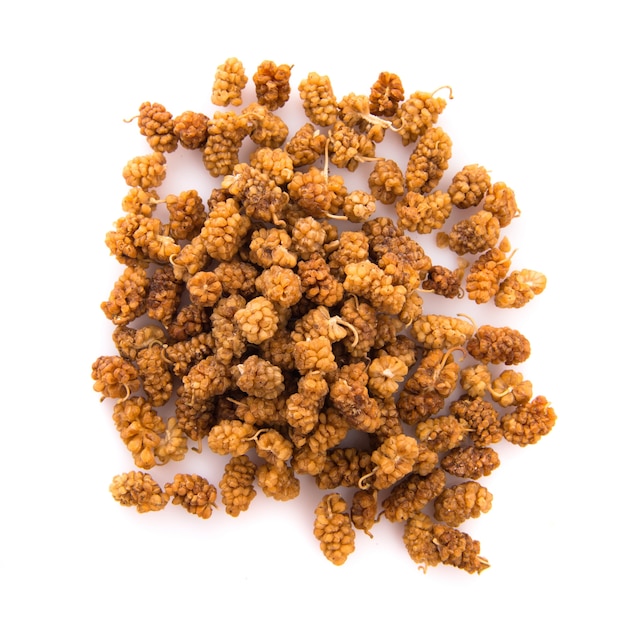 Dried white mulberries