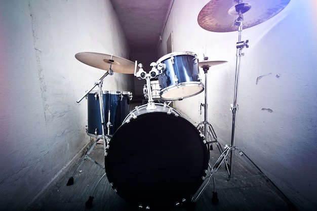 Free photo drums conceptual image.