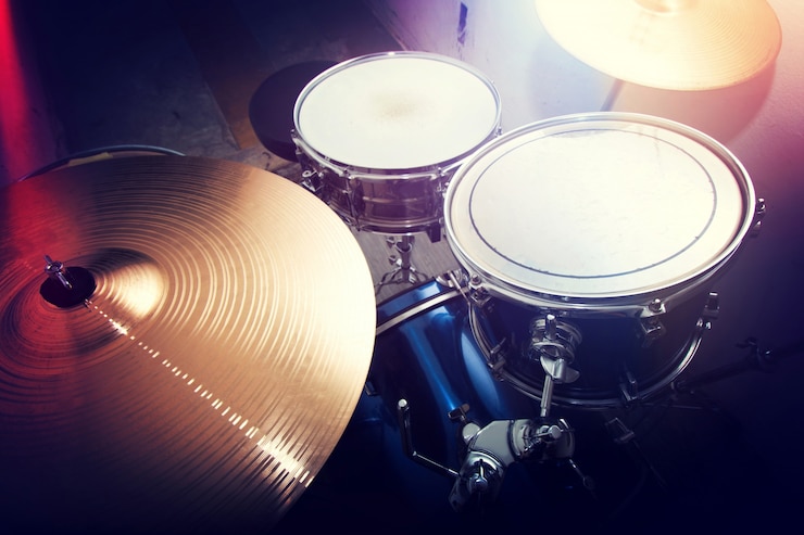 Free Photo drums conceptual image.