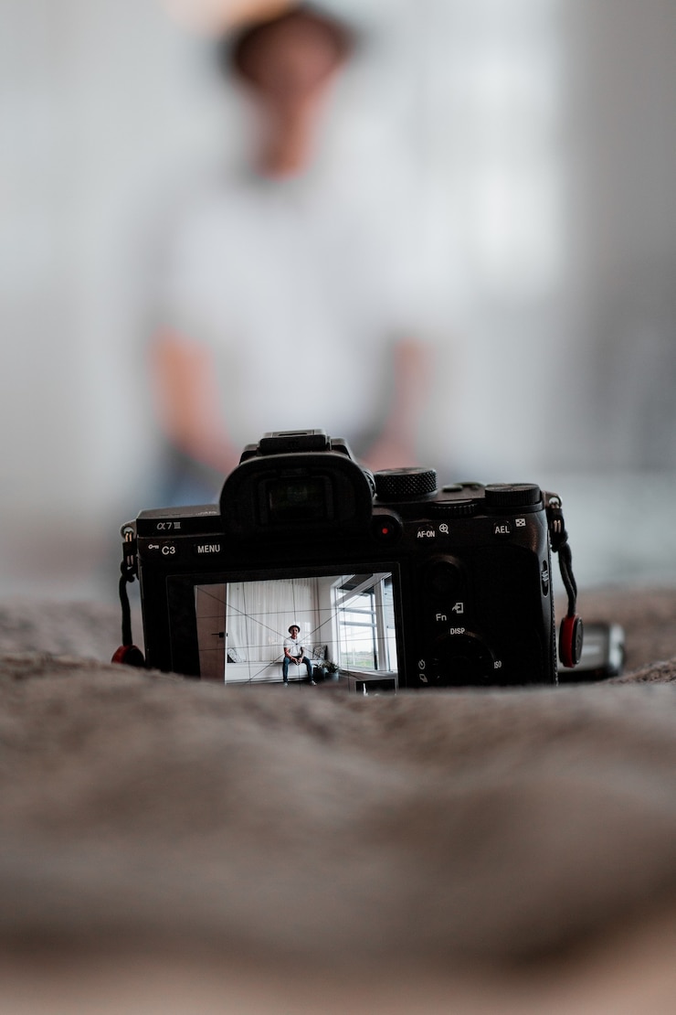 무료 Photo 사진 촬영을 위해 준비된 dslr 카메라