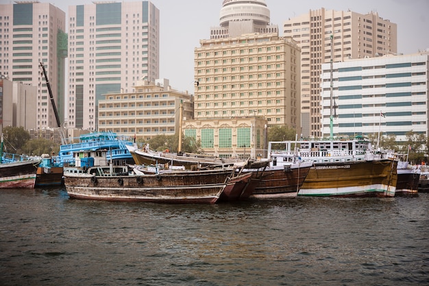 Free photo dubai creek