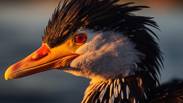 Free photo duck living life in nature