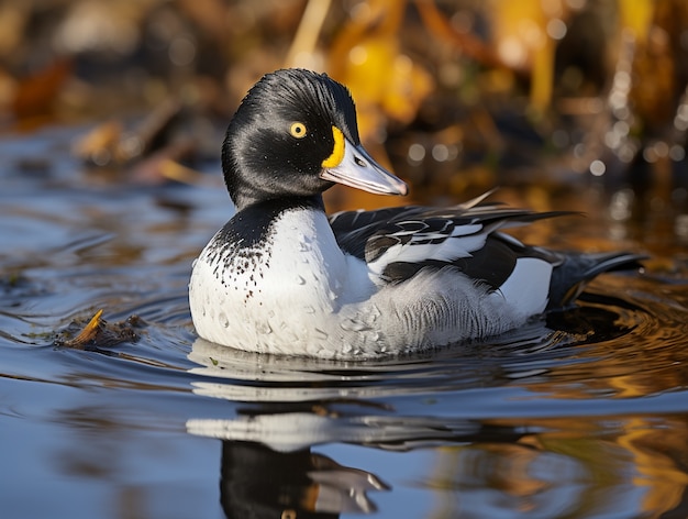 Duck in nature generate image