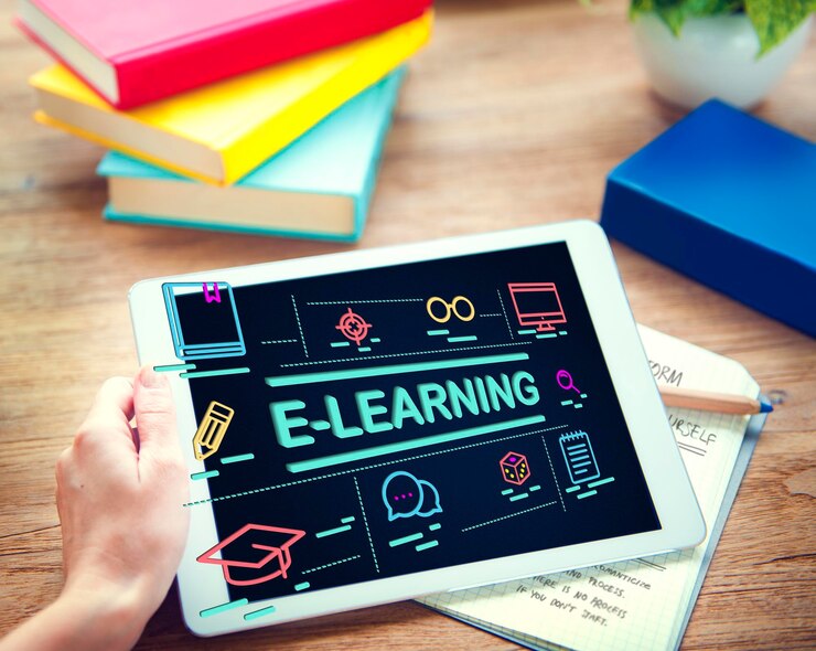 मुफ़्त फोटो e-learning education networking website study concept