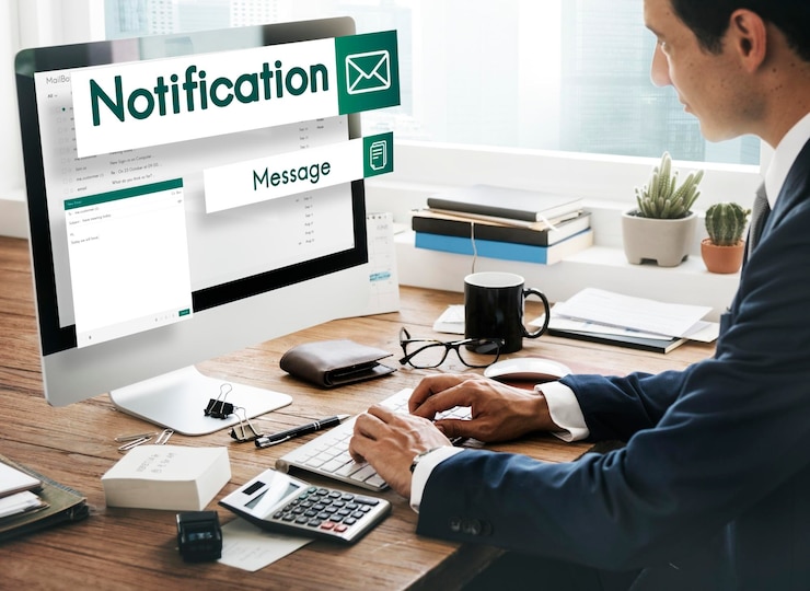 Free Photo e-mail global communications connection social networking concept